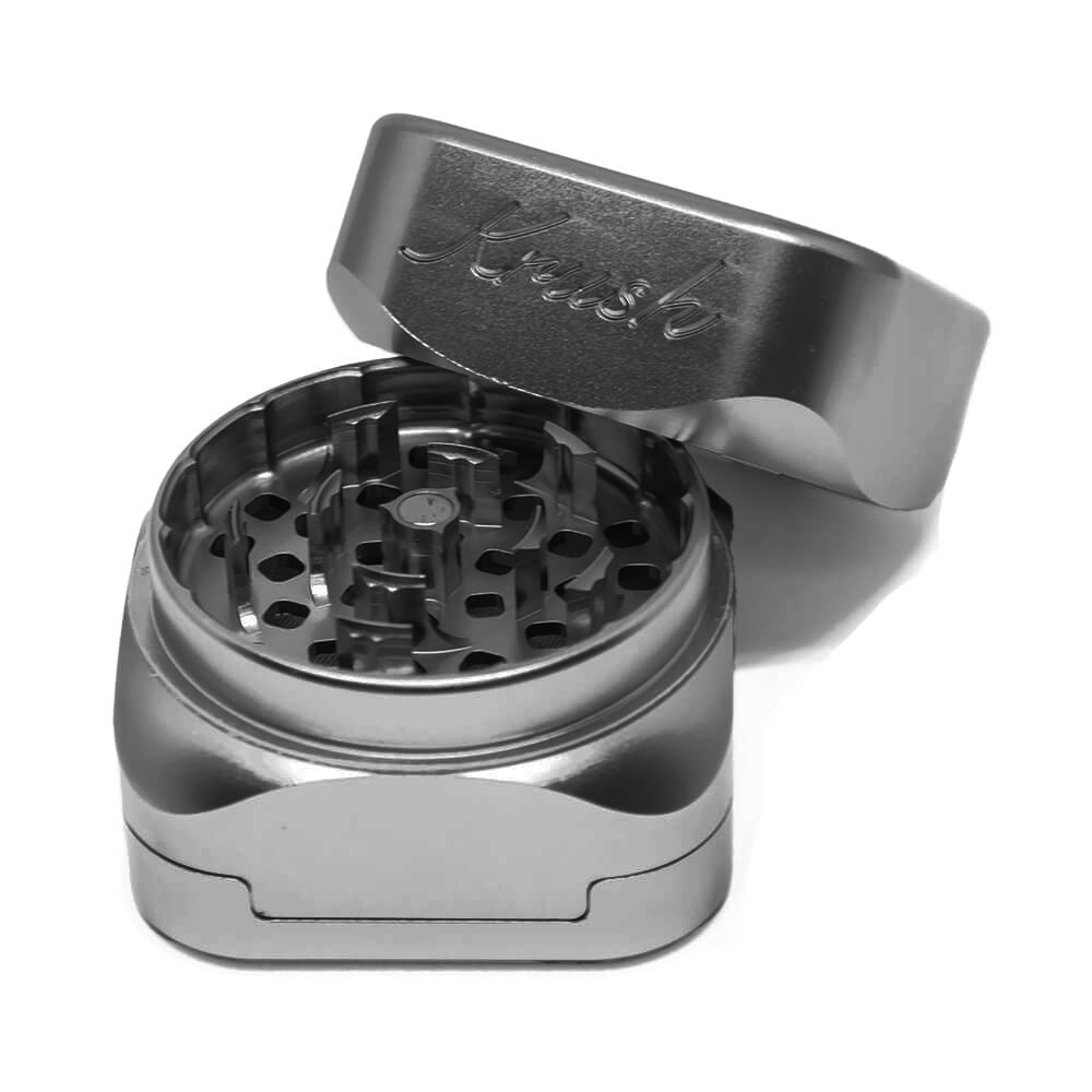 Krush Kube 2.0 Alluminio Grinder 2 parti - 55 mm