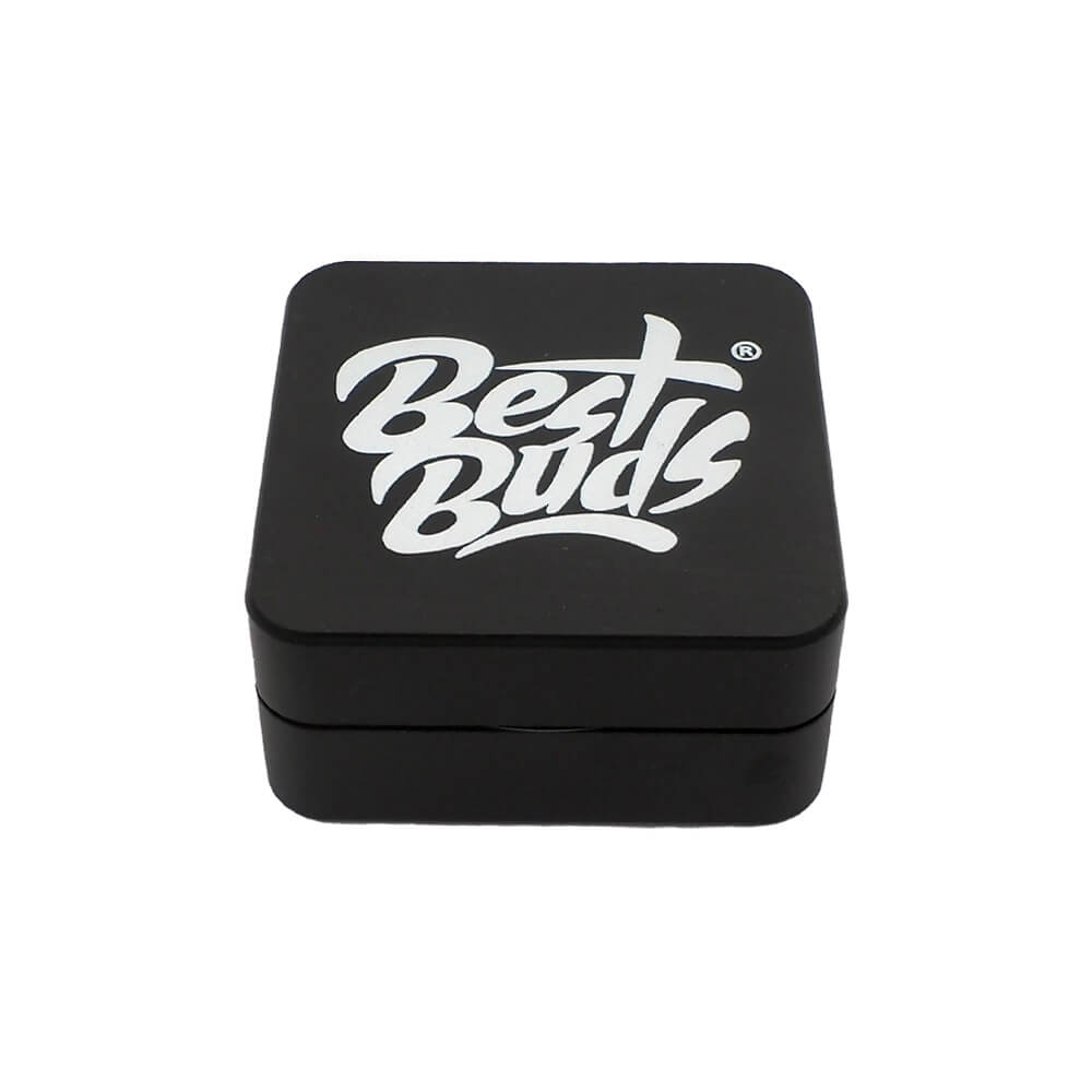 Best Buds Flat Square Alluminio Grinder 2 parti (50 mm)