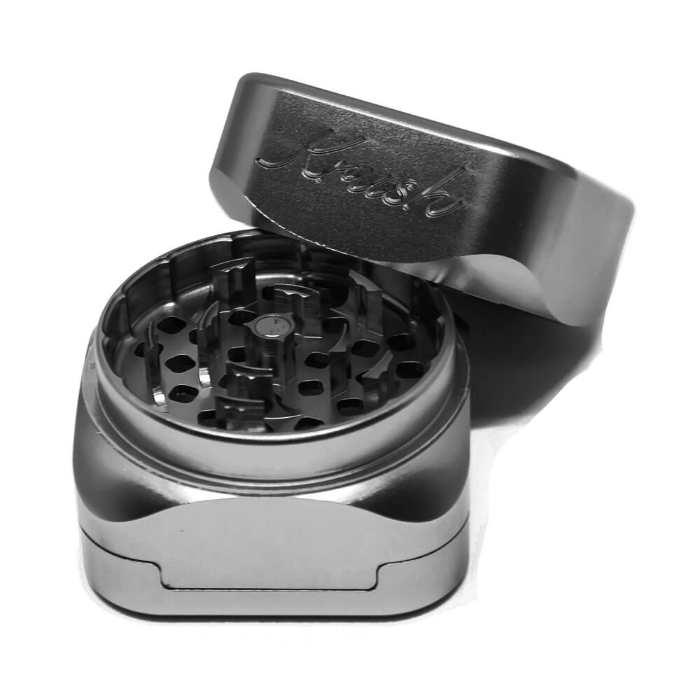 Krush Kube 3.0 Alluminio Grinder 3 parti - 55 mm