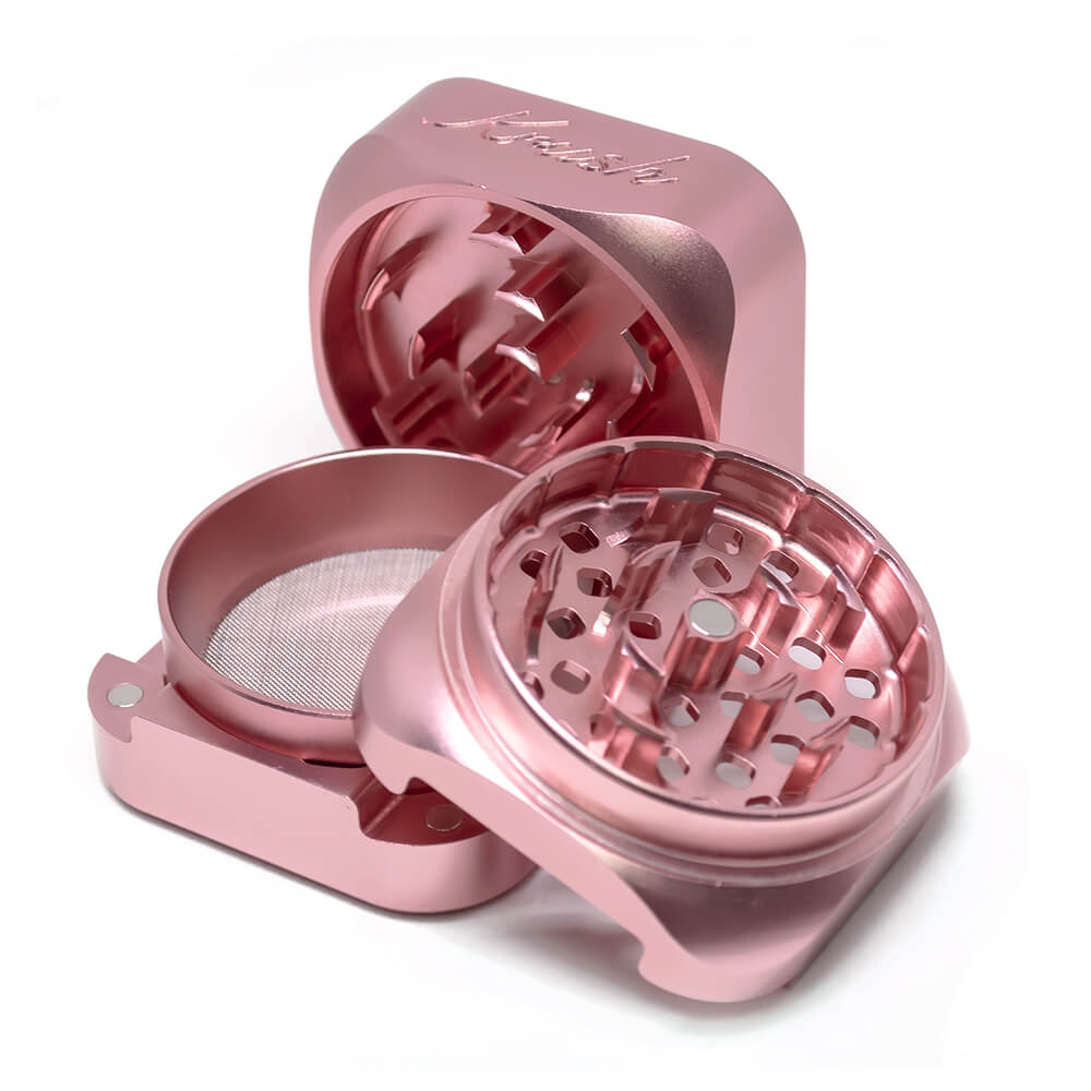 Krush Kube 3.0 Alluminio Grinder 3 parti - 55 mm