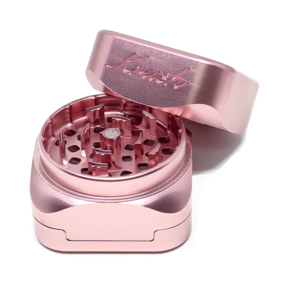 Krush Kube 3.0 Alluminio Grinder 3 parti - 55 mm