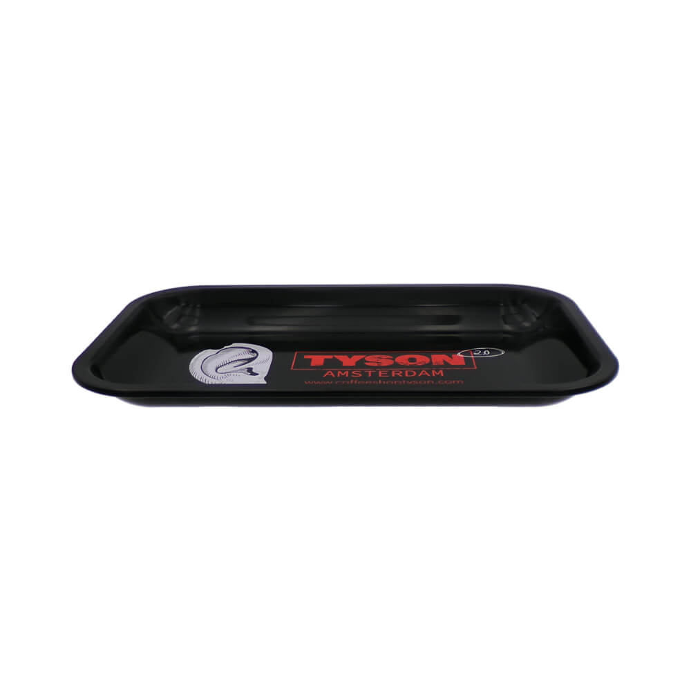Vassoio per rollare in metallo Tyson 2.0 piccolo 18 x 14 cm