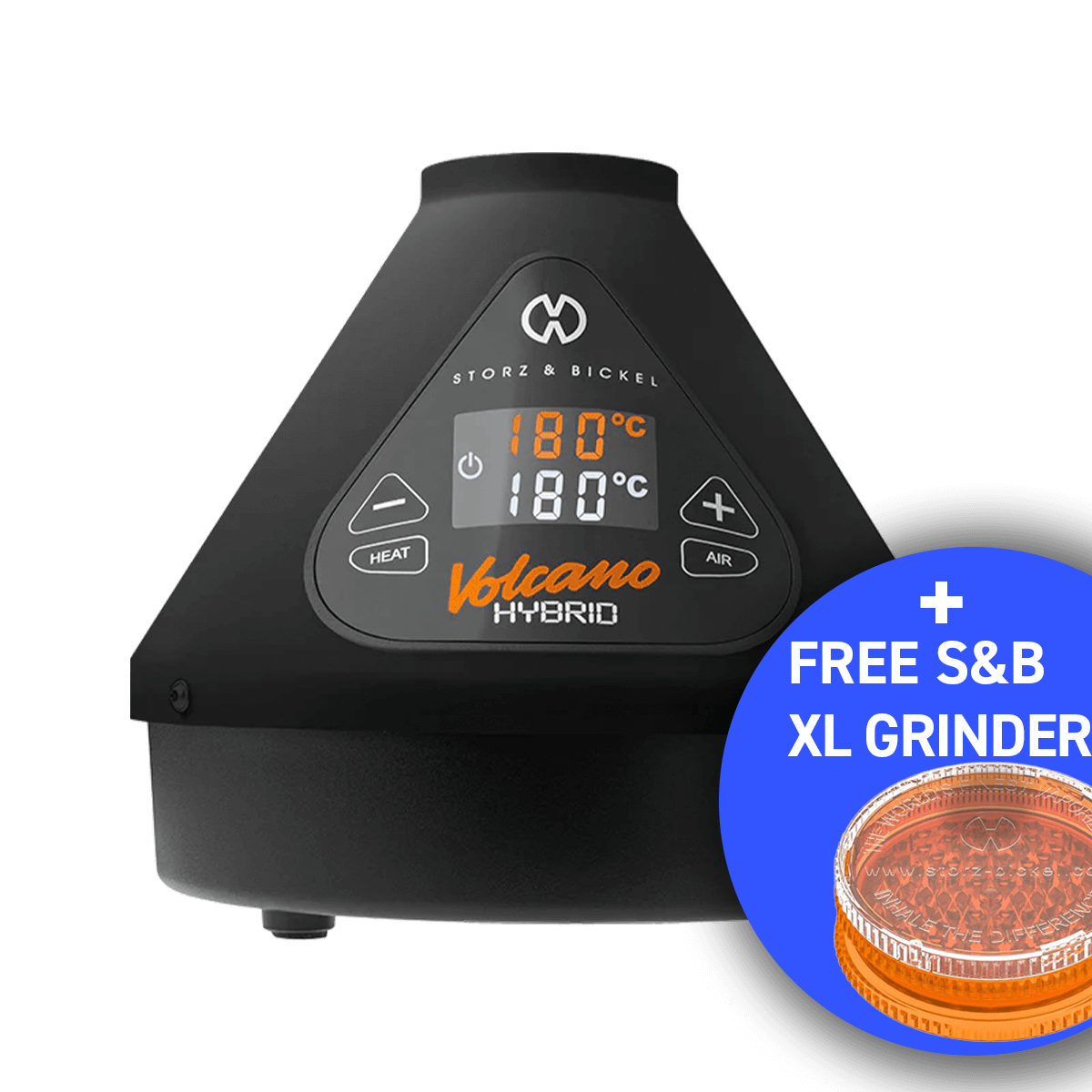 Storz & Bickel -Volcano Ibrido - Edizione Onyx - Il vaporizzatore digitale