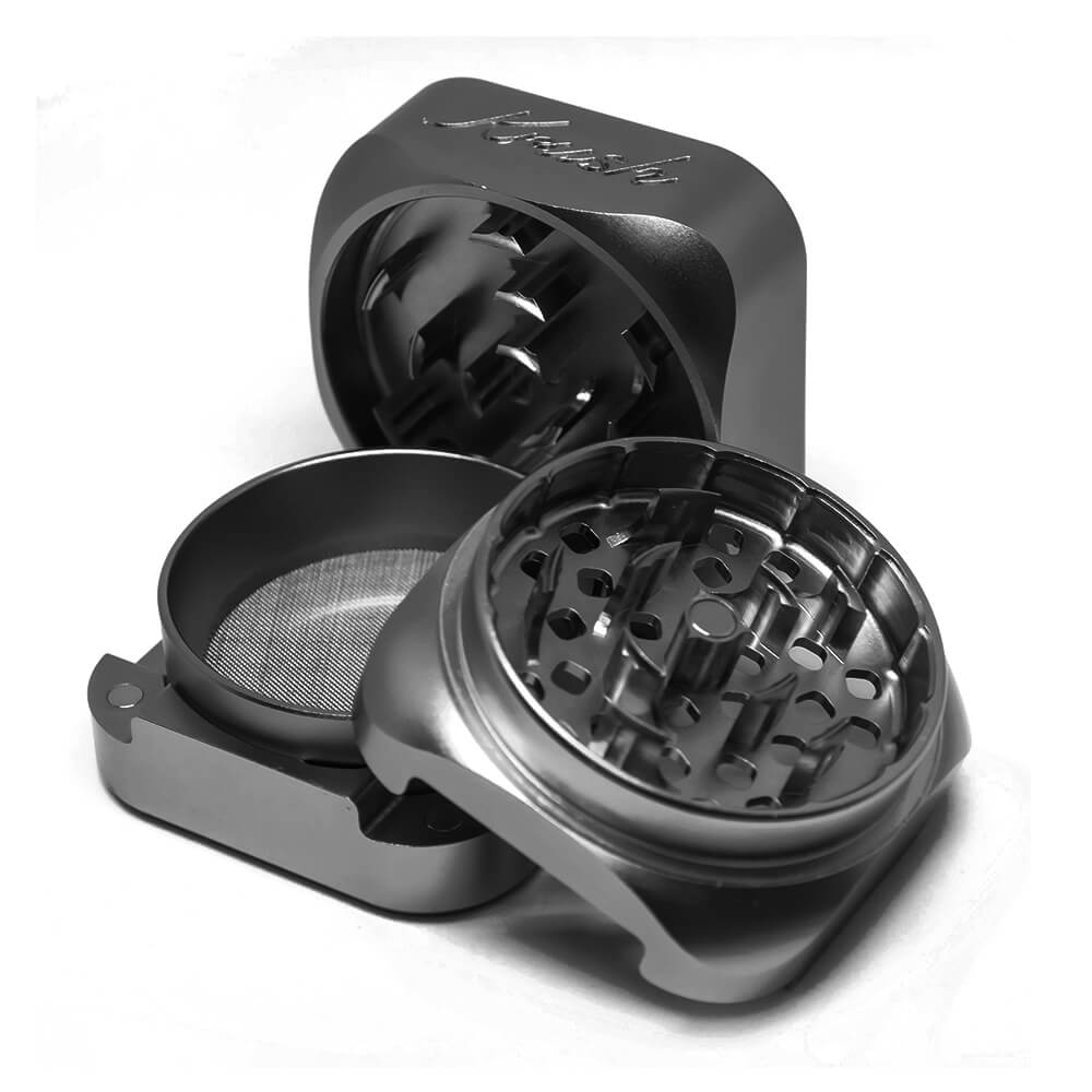 Krush Kube 3.0 Alluminio Grinder 3 parti - 55 mm