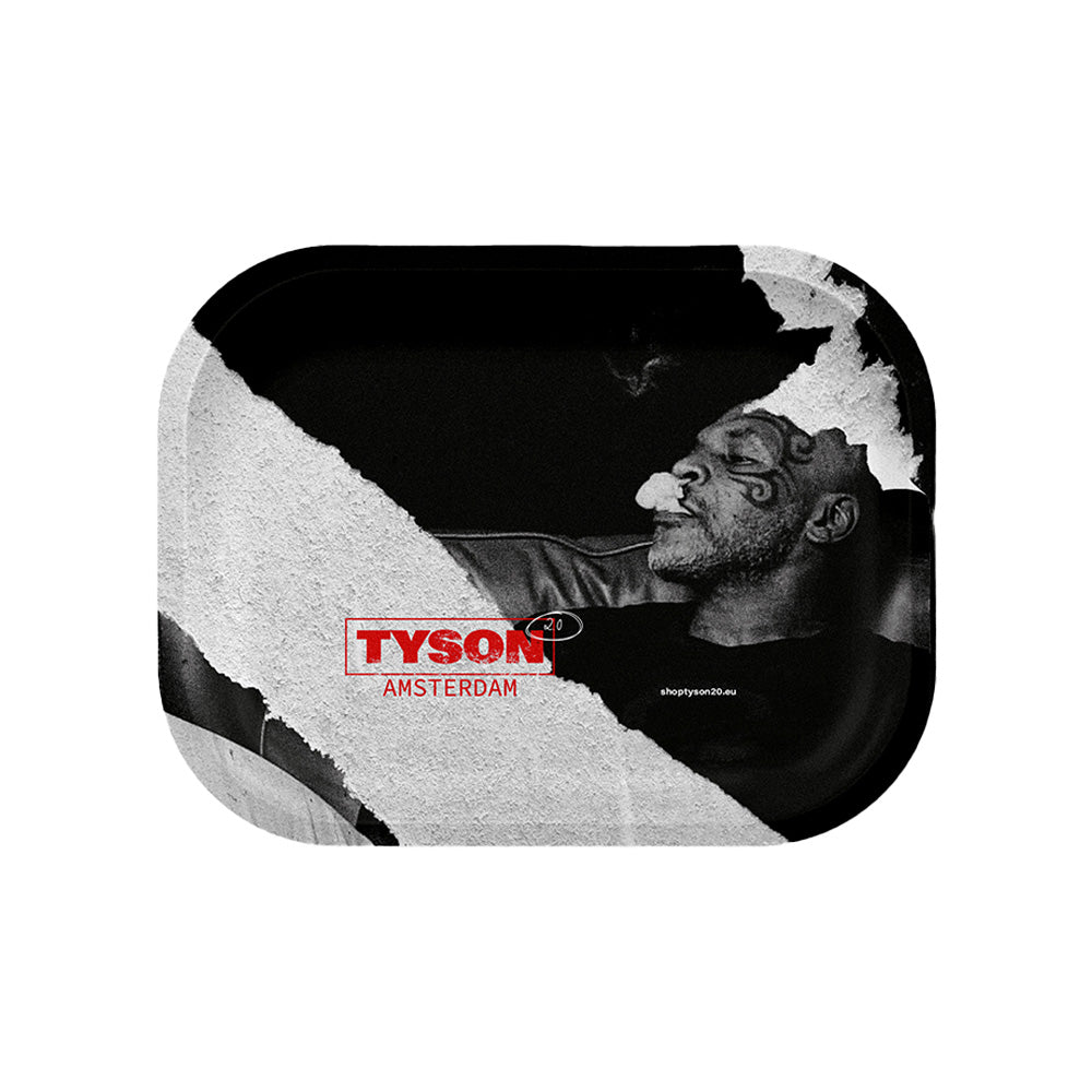 Vassoio per rollare in metallo Tyson 2.0, medio, 27,5 x 17,5 cm